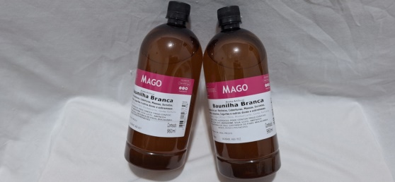 AROMA ARTIFICIAL DE  BAUNILHA BRANCA 960ML  MAGO